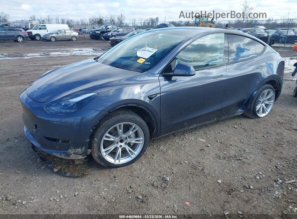 7SAYGDED5PF964786 2023 TESLA MODEL Y Gray Передня ліва чверть