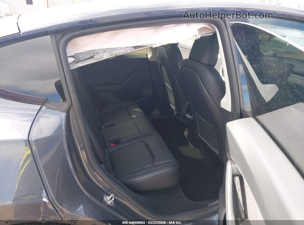 7SAYGDED5PF964786 2023 TESLA MODEL Y Gray Вид наклейки з VIN-кодом