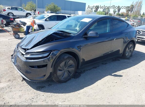 7SAYGDED5TF387848 2026 TESLA MODEL Y Gray Przód lewy