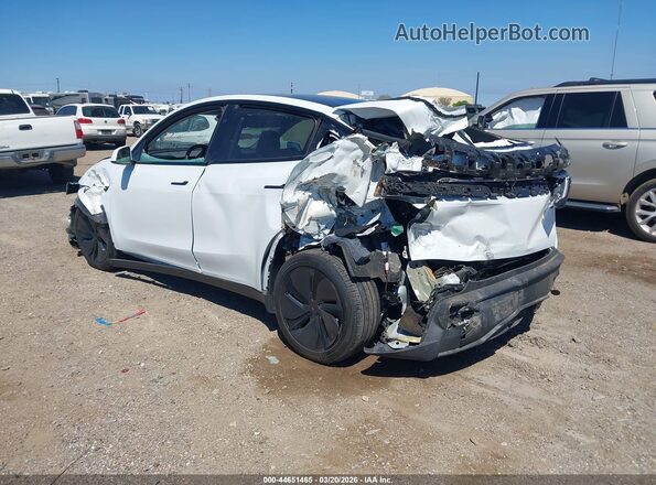 7SAYGDED6TA493013 2026 TESLA MODEL Y Белый Задняя левая четверть