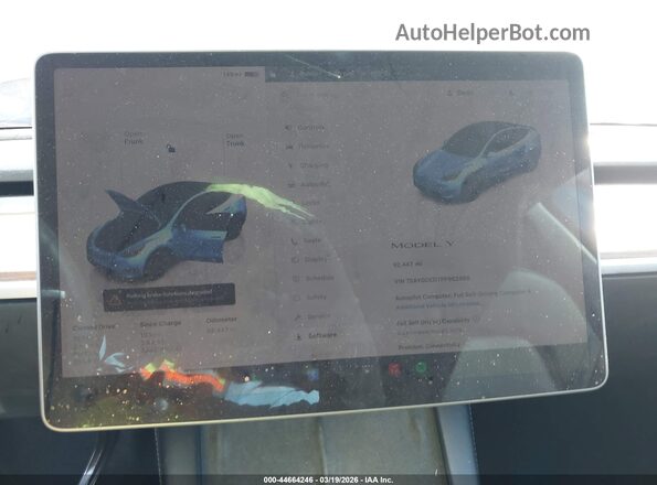 7SAYGDED7PF962988 2023 TESLA MODEL Y Серый 