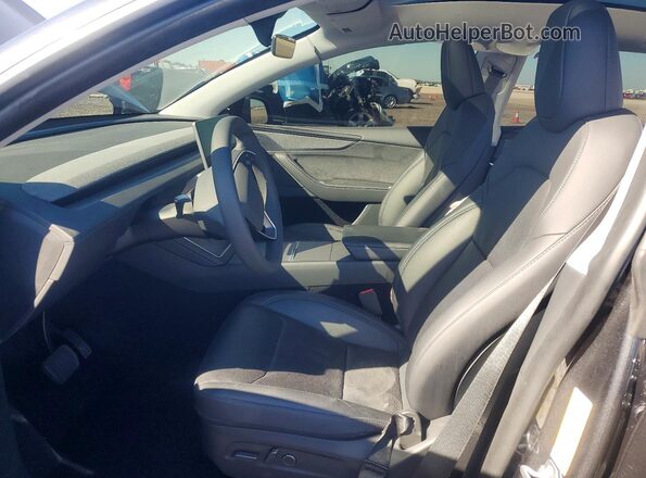 7SAYGDED7TA416876 2026 TESLA MODEL Charcoal Widok wnętrza z przodu
