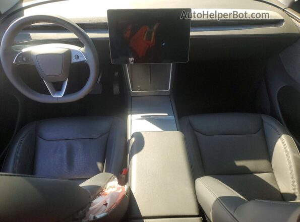 7SAYGDED7TA416876 2026 TESLA MODEL Charcoal Widok deski rozdzielczej