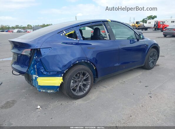 7SAYGDED8SA361871 2025 TESLA MODEL Y Blue Հետևի աջ
