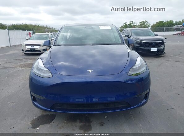 7SAYGDED8SA361871 2025 TESLA MODEL Y Blue Սարքավորումների վահանակի տեսք