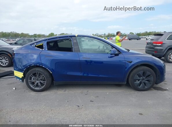 7SAYGDED8SA361871 2025 TESLA MODEL Y Blue Սալոնի հետևի տեսք