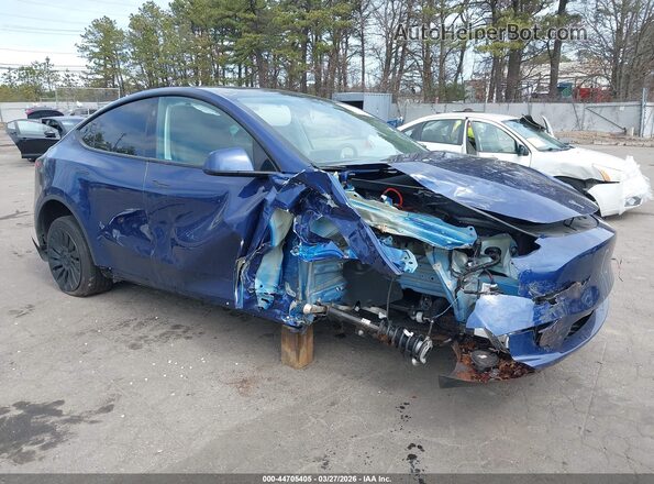 7SAYGDED9RF160249 2024 TESLA MODEL Y Blue Դիմացի տեսք