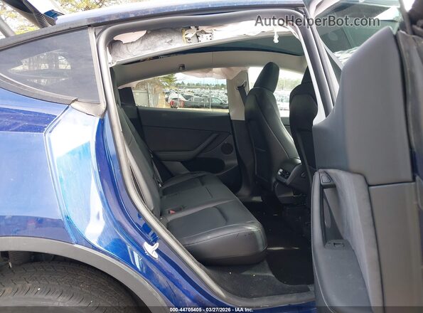 7SAYGDED9RF160249 2024 TESLA MODEL Y Blue VIN կոդի պիտակի տեսք