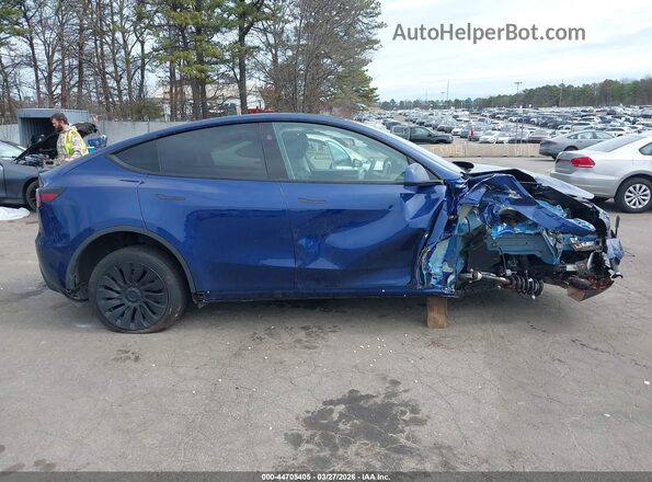 7SAYGDED9RF160249 2024 TESLA MODEL Y Blue Սալոնի հետևի տեսք