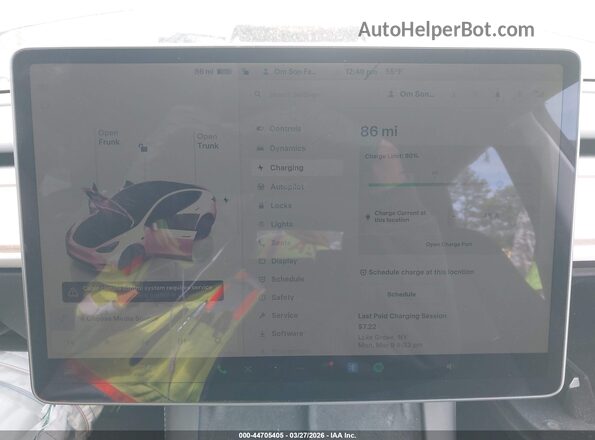 7SAYGDED9RF160249 2024 TESLA MODEL Y Blue 