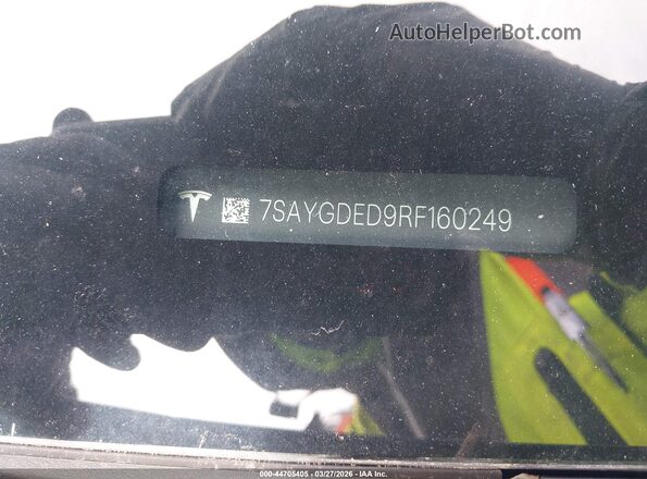7SAYGDED9RF160249 2024 TESLA MODEL Y Blue 