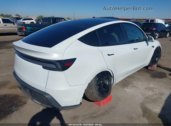 7SAYGDED9TA495922 2026 TESLA MODEL Y White Задня права чверть