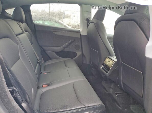 7SAYGDED9TA500973 2026 TESLA MODEL White Вид задньої частини салону