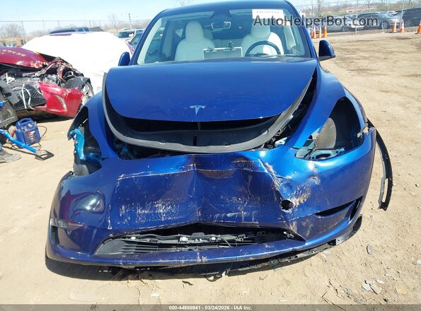 7SAYGDEE0RA286179 2024 TESLA MODEL Y Blue Front view