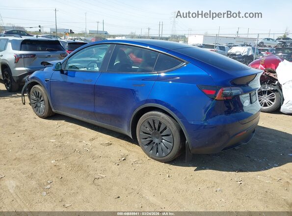 7SAYGDEE0RA286179 2024 TESLA MODEL Y Blue Rear left
