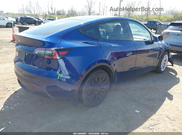 7SAYGDEE0RA286179 2024 TESLA MODEL Y Blue Rear right