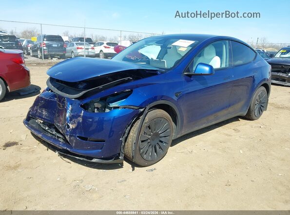 7SAYGDEE0RA286179 2024 TESLA MODEL Y Blue Front left