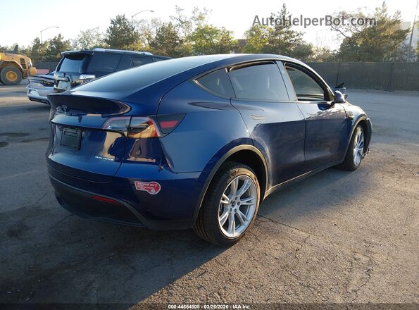 7SAYGDEE0RF068391 2024 TESLA MODEL Y Blue უკანა მარჯვენა