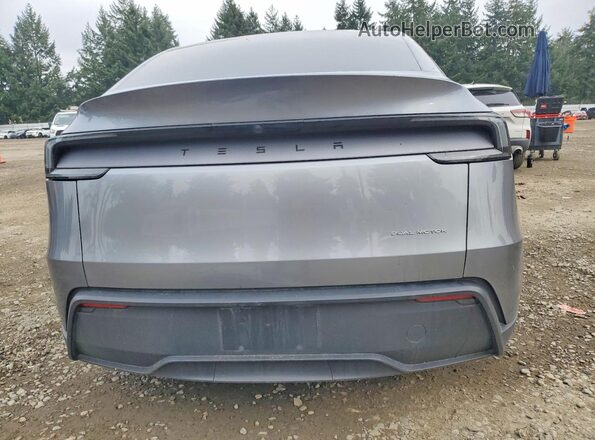 7SAYGDEE0TF339862 2026 TESLA MODEL Gray Vista trasera