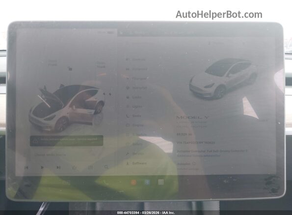 7SAYGDEE1PF780633 2023 TESLA MODEL Y White 