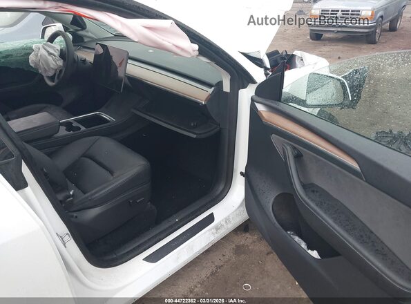 7SAYGDEE2RF152521 2024 TESLA MODEL Y White Սալոնի դիմացի տեսք