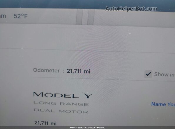 7SAYGDEE2RF152521 2024 TESLA MODEL Y White 