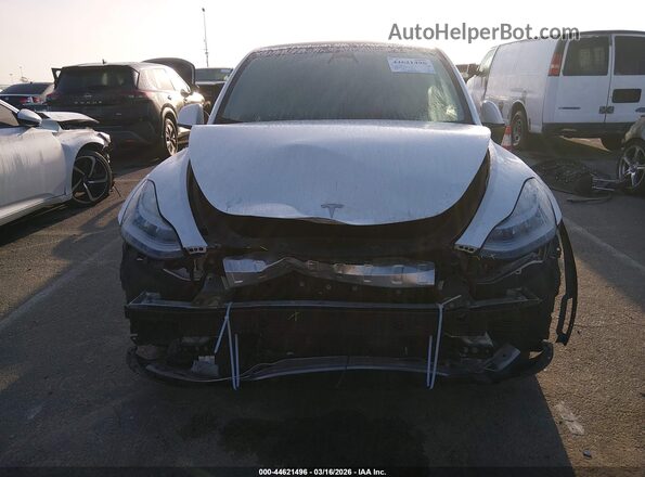 7SAYGDEE3NF386189 2022 TESLA MODEL Y Белый Вид задней части салона