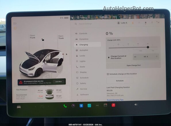 7SAYGDEE3PF706419 2023 TESLA MODEL Y White 