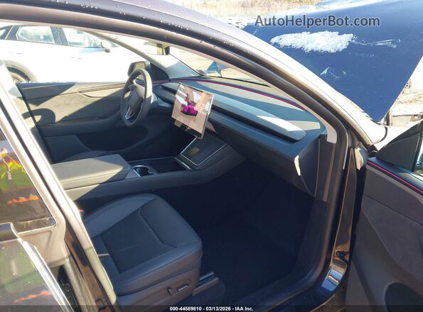 7SAYGDEE3TF448946 2026 TESLA MODEL Y Gray Вид салону спереду