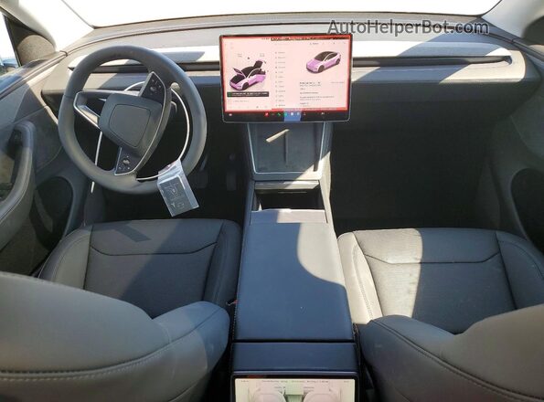 7SAYGDEE4TF526263 2026 TESLA MODEL White Вид панелі приладів