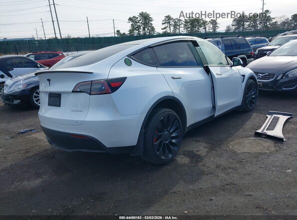 7SAYGDEE5NF310750 2022 TESLA MODEL Y Белый Задняя правая четверть