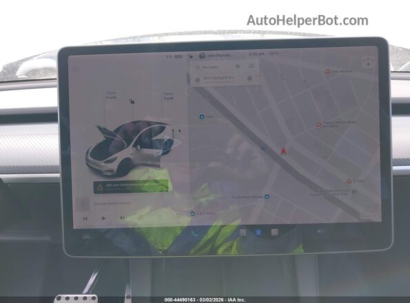 7SAYGDEE5NF310750 2022 TESLA MODEL Y Белый 