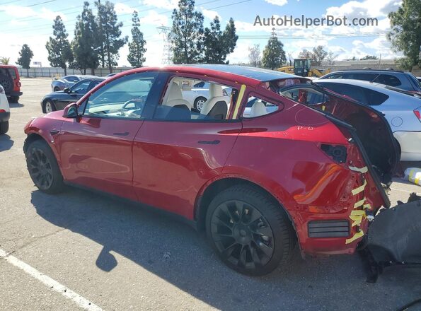 7SAYGDEE5NF369488 2022 TESLA MODEL Red Հետևի ձախ