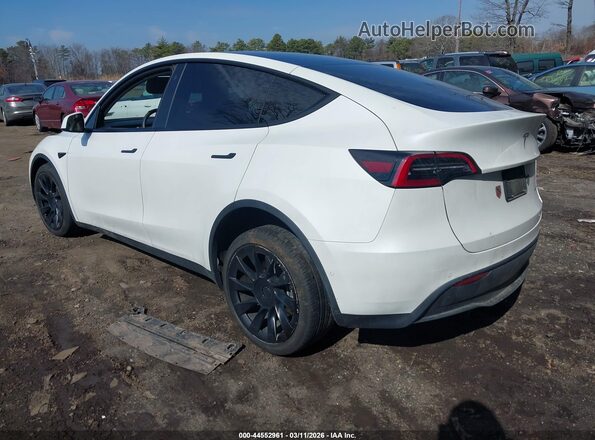 7SAYGDEE5NF385805 2022 TESLA MODEL Y White უკანა მარცხენა