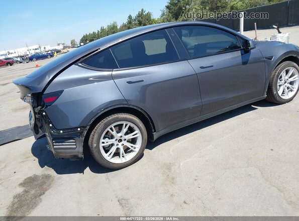 7SAYGDEE5NF389370 2022 TESLA MODEL Y Gray Հետևի աջ