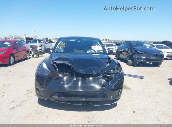 7SAYGDEE5SA345832 2025 TESLA MODEL Y Black Դիմացի տեսք