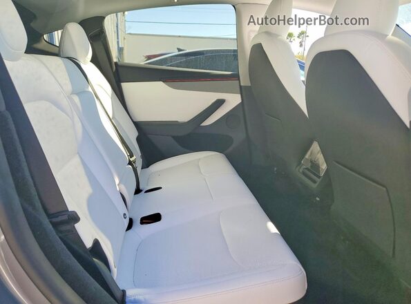 7SAYGDEE5TA459363 2026 TESLA MODEL Gray Սալոնի հետևի տեսք
