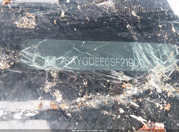 7SAYGDEE6SF219000 2025 TESLA MODEL Y Black Engine compartment view