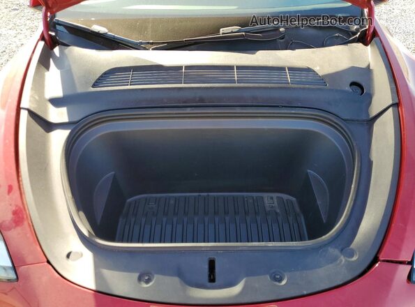 7SAYGDEE7PF601611 2023 TESLA MODEL Красный Вид подкапотного пространства