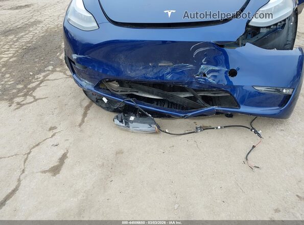 7SAYGDEE7RF986008 2024 TESLA MODEL Y Blue Դիմացի տեսք