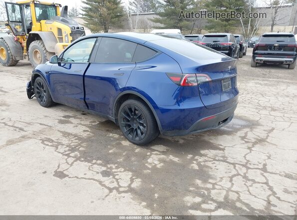 7SAYGDEE7RF986008 2024 TESLA MODEL Y Blue Հետևի ձախ