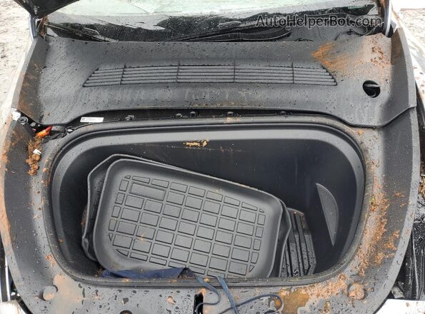 7SAYGDEE7SA360073 2025 TESLA MODEL Gray Вид задньої частини салону