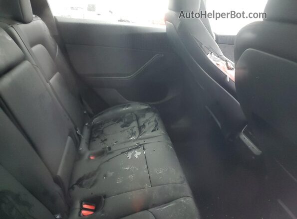 7SAYGDEE7SA360073 2025 TESLA MODEL Gray Вид задніх сидінь