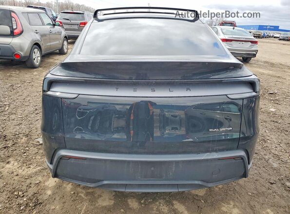 7SAYGDEE7TA490906 2026 TESLA MODEL Black უკანა ხედი