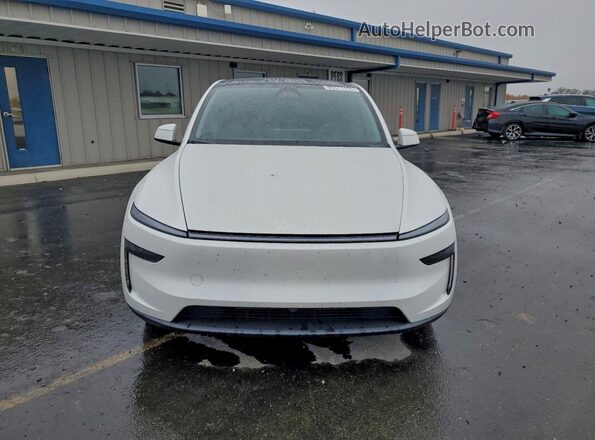 7SAYGDEE7TF358392 2026 TESLA MODEL White Вид спереду