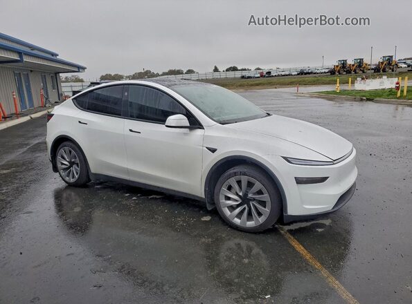 7SAYGDEE7TF358392 2026 TESLA MODEL White Передня права чверть