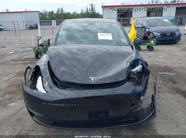 7SAYGDEE8NA005918 2022 TESLA MODEL Y Черный Вид щитка приборов