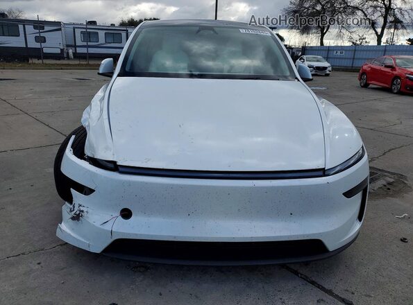 7SAYGDEE8TF349166 2026 TESLA MODEL White წინა ხედი