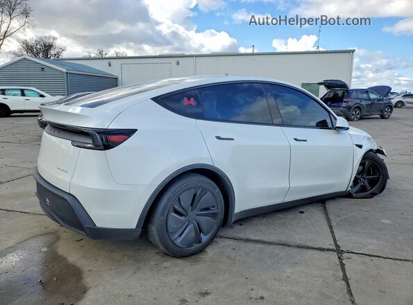 7SAYGDEE8TF349166 2026 TESLA MODEL White უკანა მარჯვენა