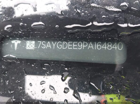 7SAYGDEE9PA164840 2023 TESLA MODEL Y Синий 